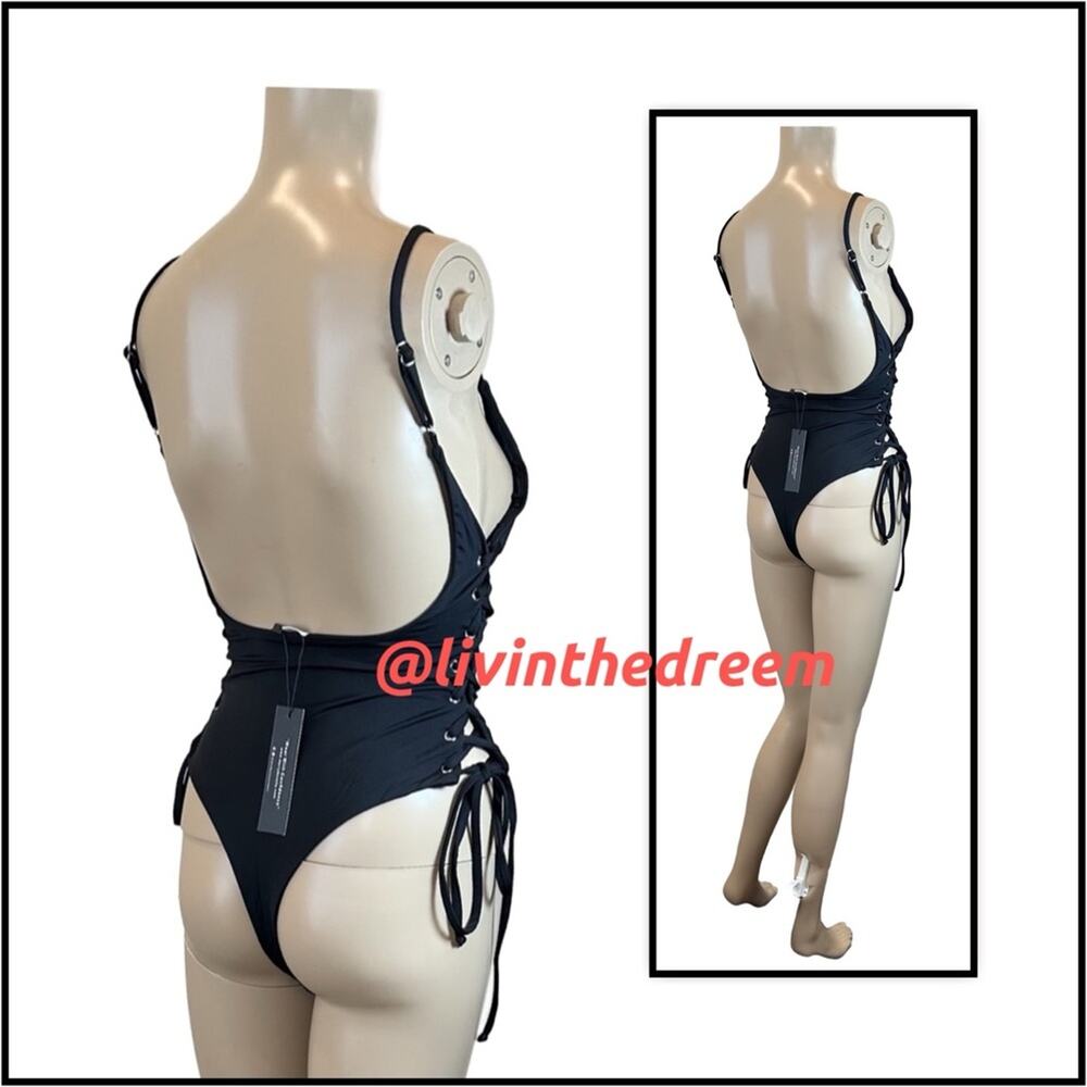 Copied - BERRY BEACHY ADELE ONE PIECE- BLACK L - Picture 9 of 14